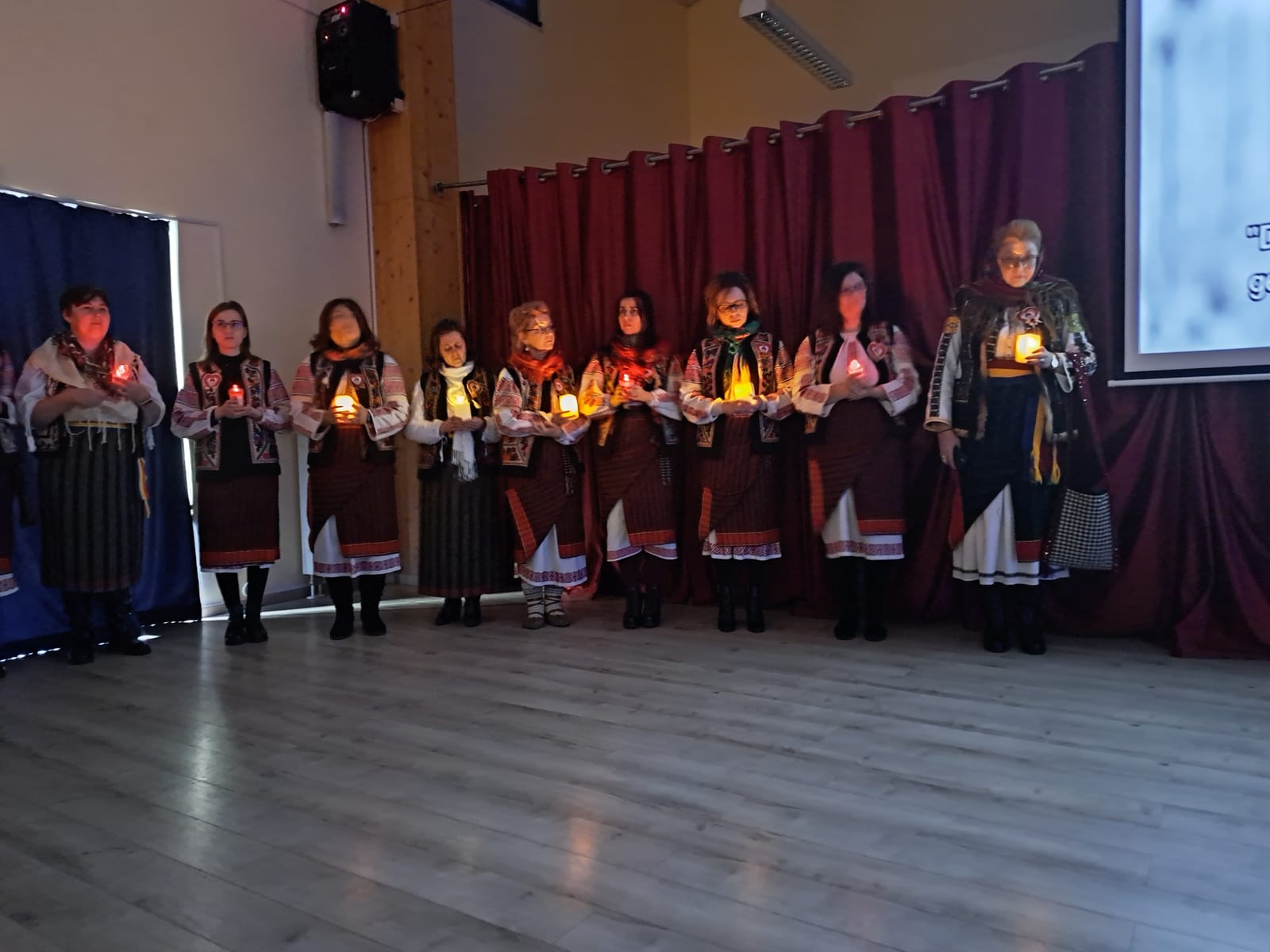 Weihnachtsbesuch in Pastraveni Ende 2022.